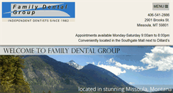 Desktop Screenshot of familydentalgroup.net